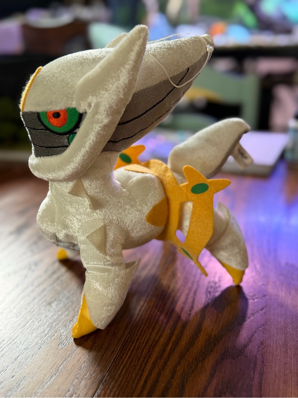 Pokemon Figure Plush Arceus Banpresto 'Shiny' Nintendo Bandai Spirits 8”